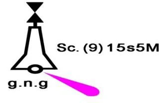 Figura ufficiale della domanda (I principali fanali luminosi e il sistema IALA): Con riferimento alle caratteristiche dei segnalamenti marittimi riportate in una carta nautica, cosa indica la sigla alfanumerica posta lateralmente alla boa luminosa di fianco rappresentata?