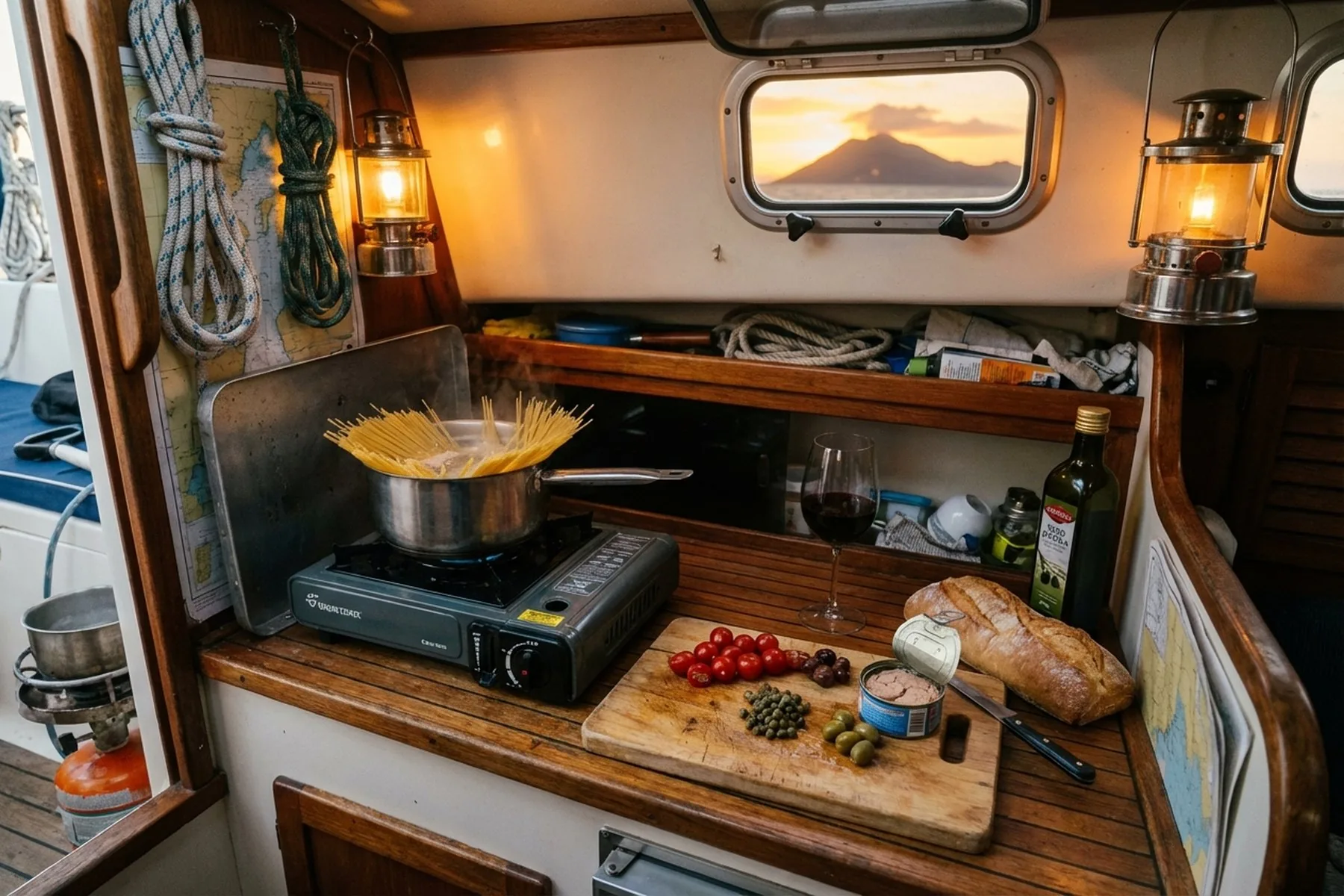 Cucina di Bordo: Ricette Facili per Naviganti