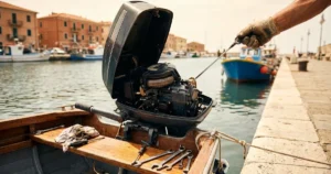 manutenzione motore barca