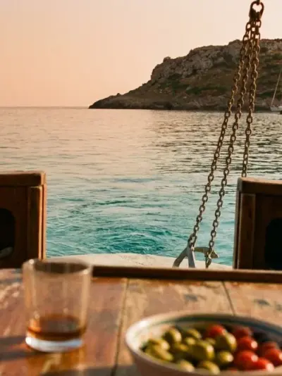 aperitivo in barca
