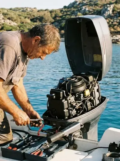 guasto al motore in mare